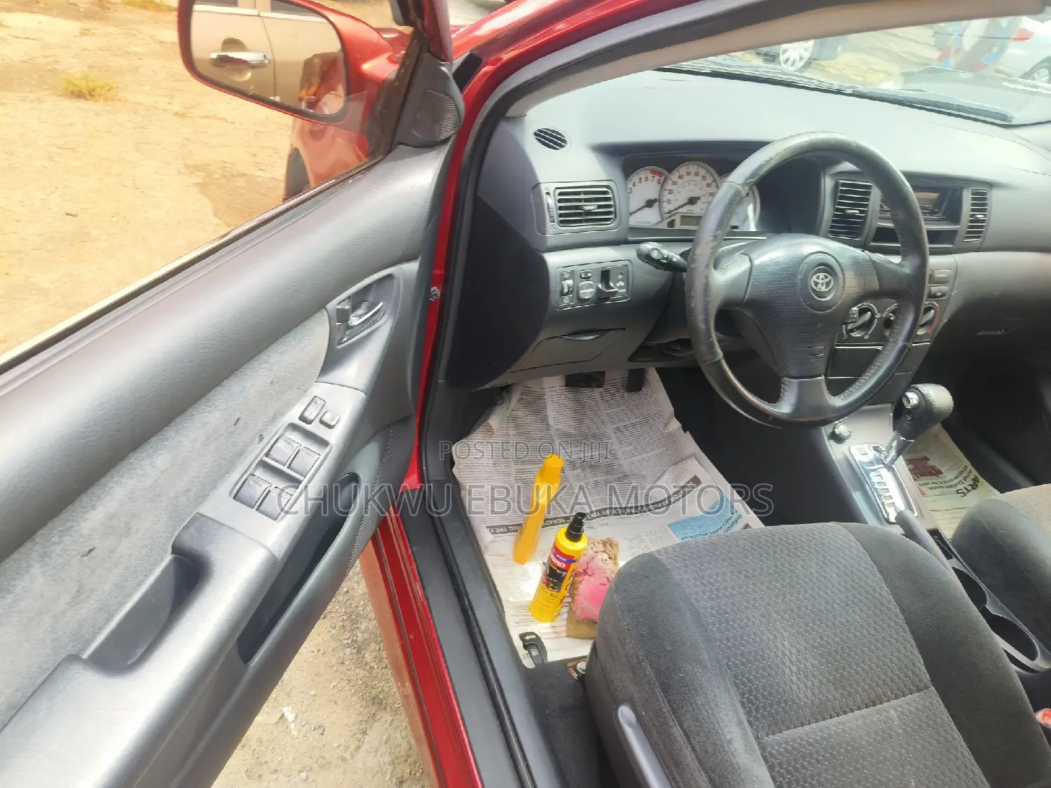 Toyota Corolla S 2007 Red