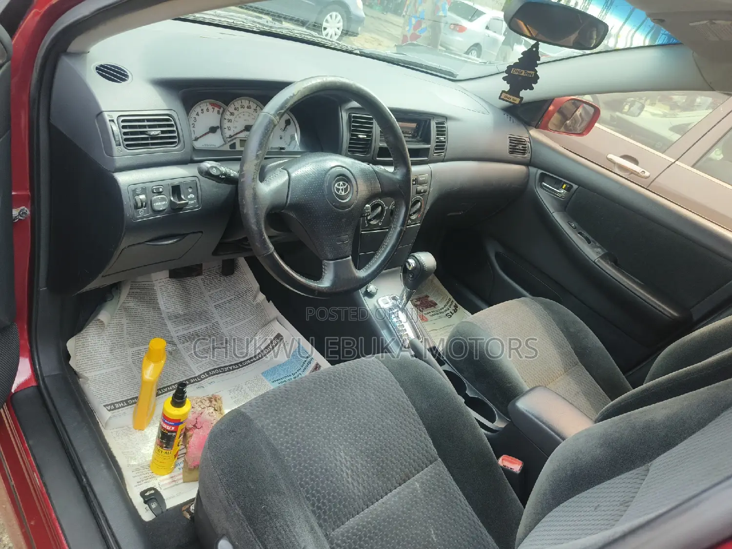 Toyota Corolla S 2007 Red