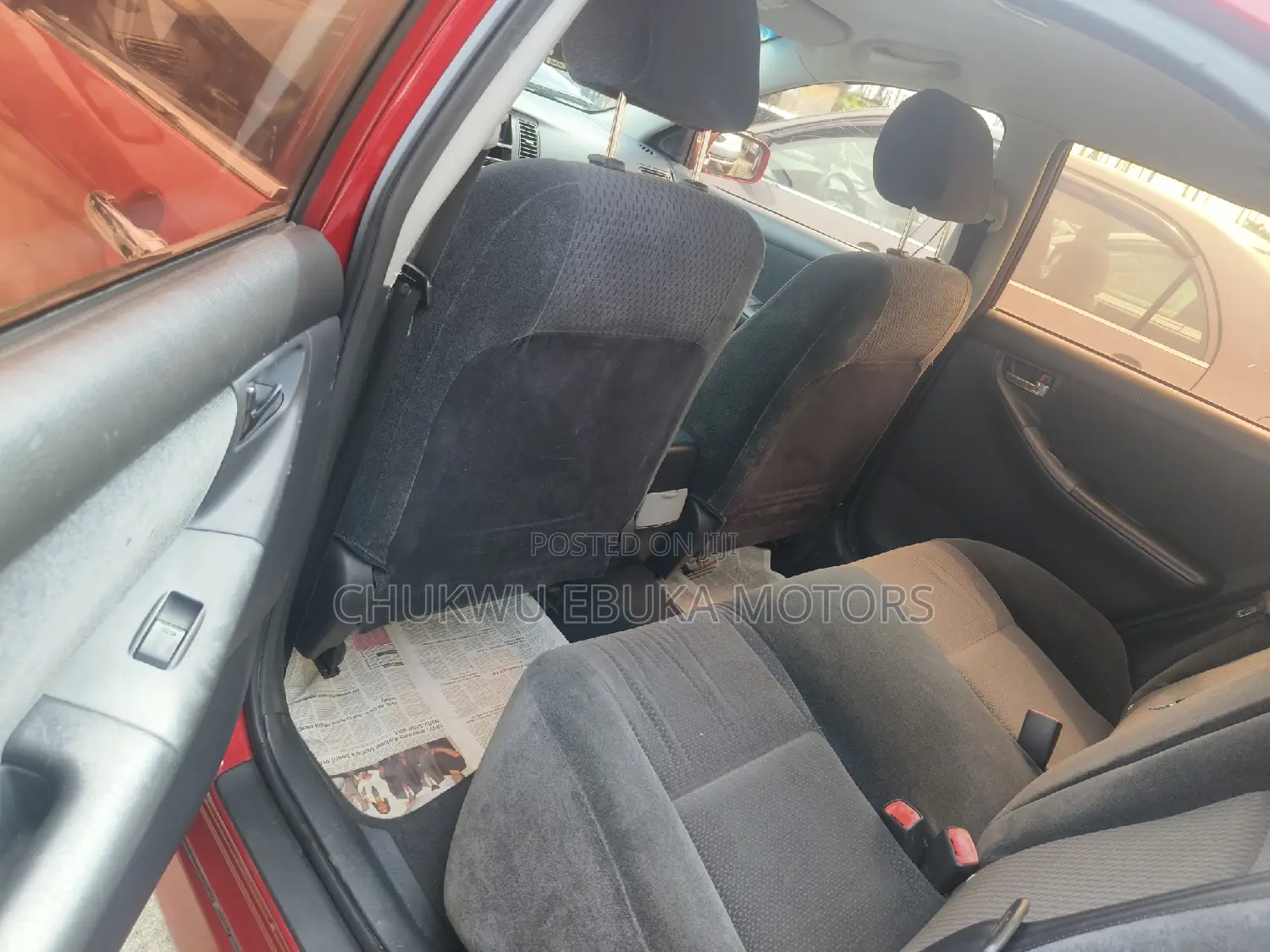 Toyota Corolla S 2007 Red