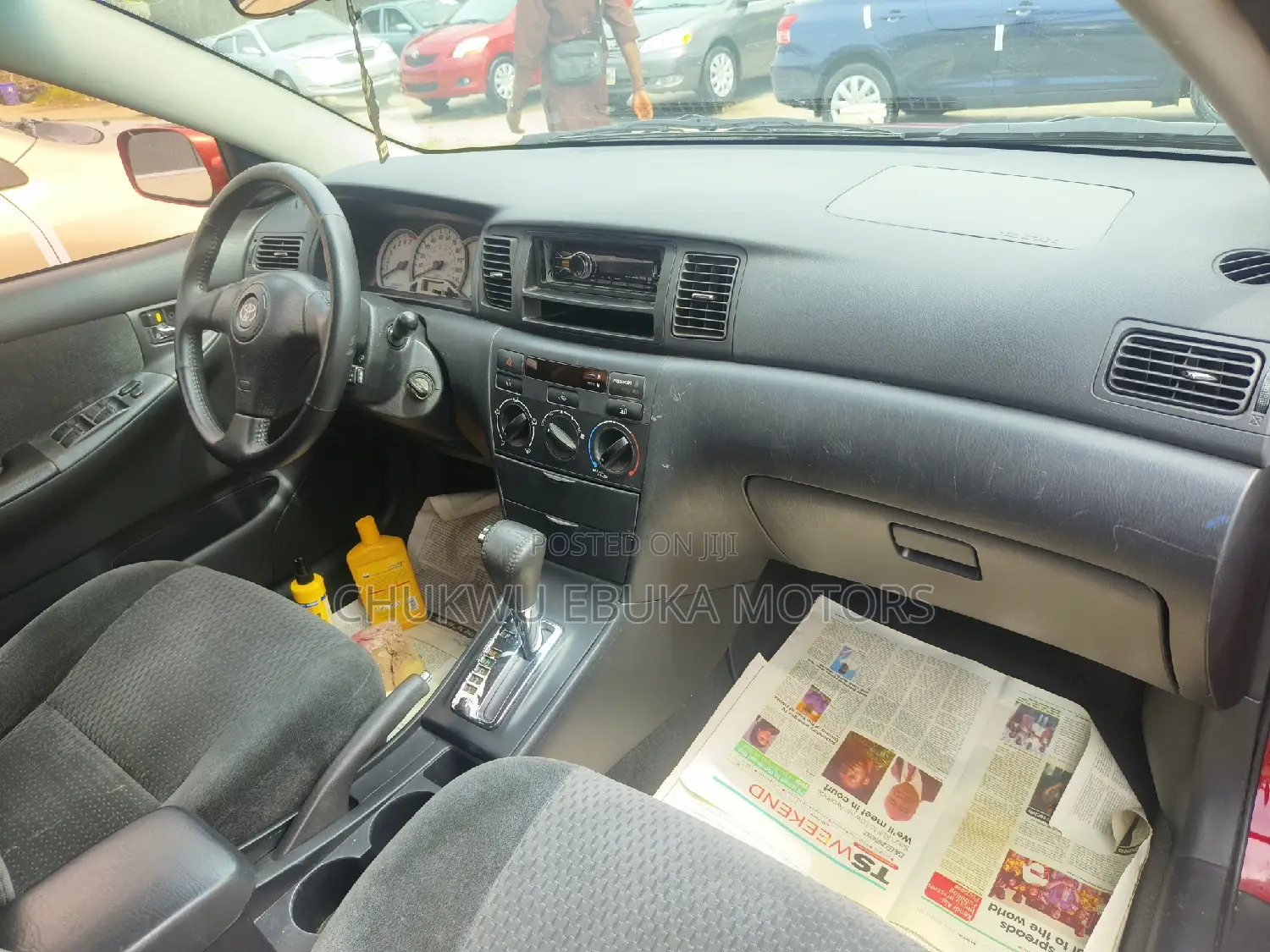 Toyota Corolla S 2007 Red