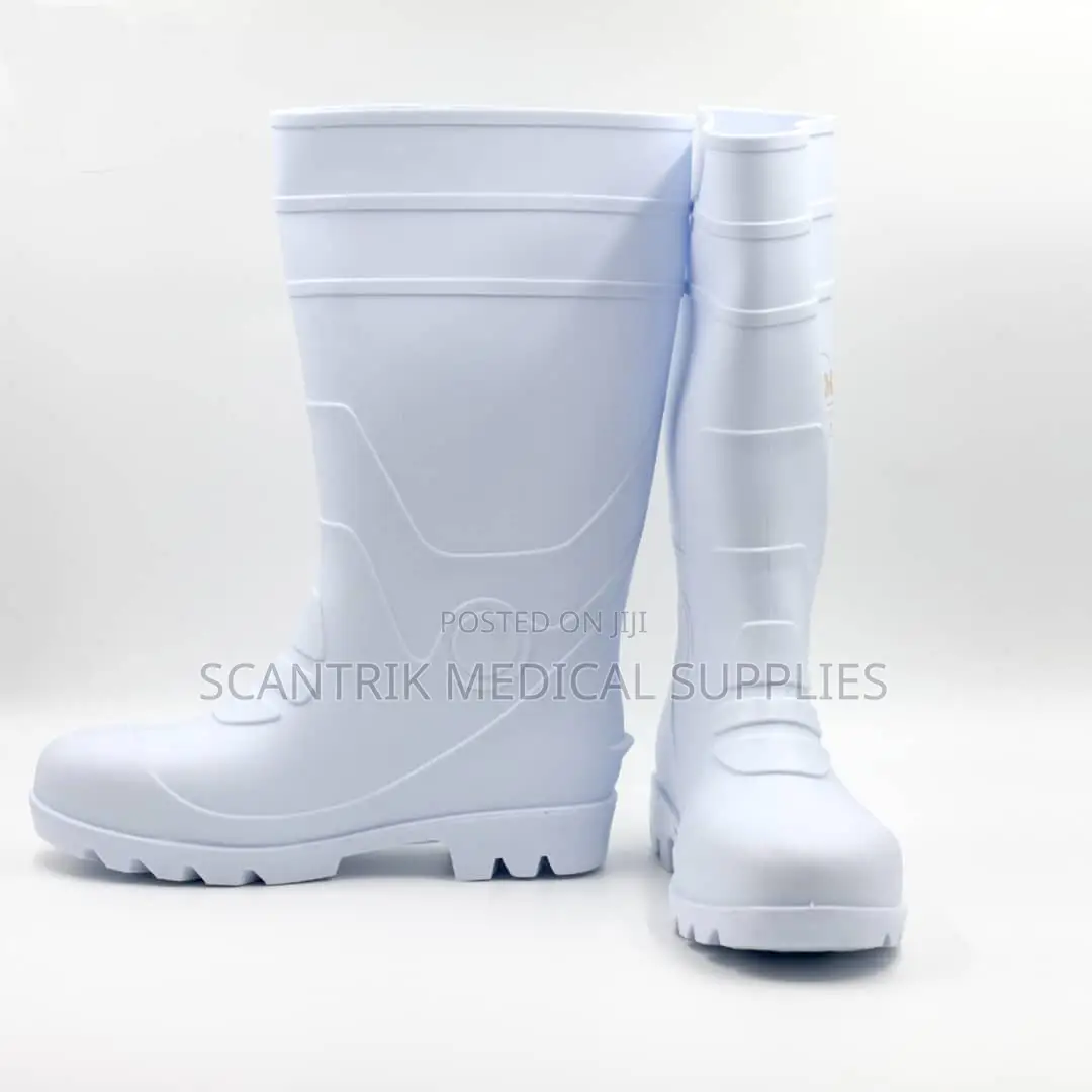 Medical White Theatre Gum Boots.
