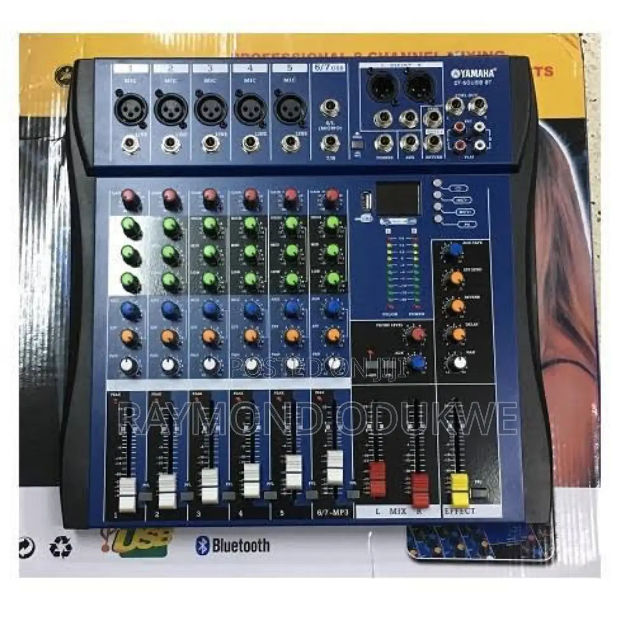 Yamaha 6channels Bluetooth Effect Mixer
