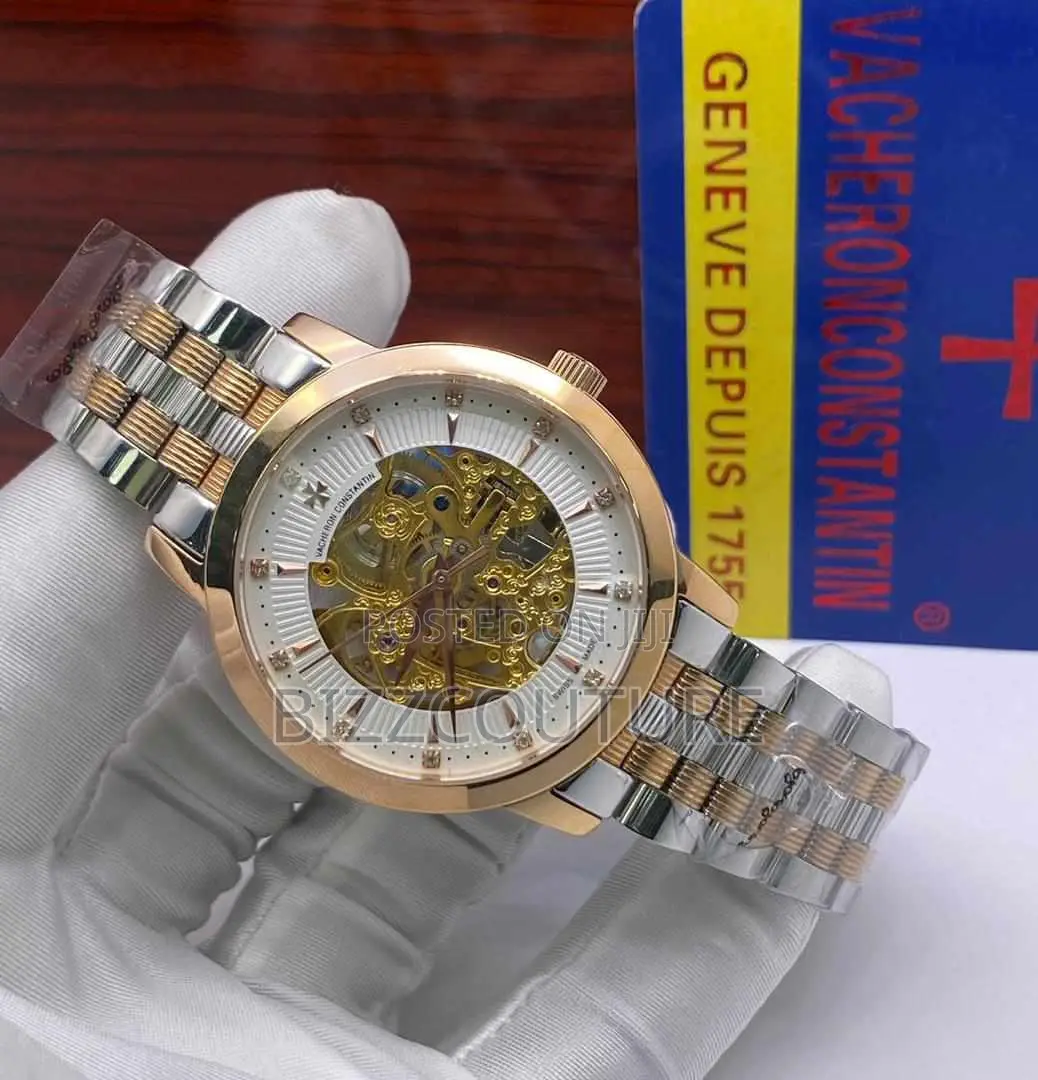 Original Vacheron Constantin Skeleton Mechanical Chain Watch