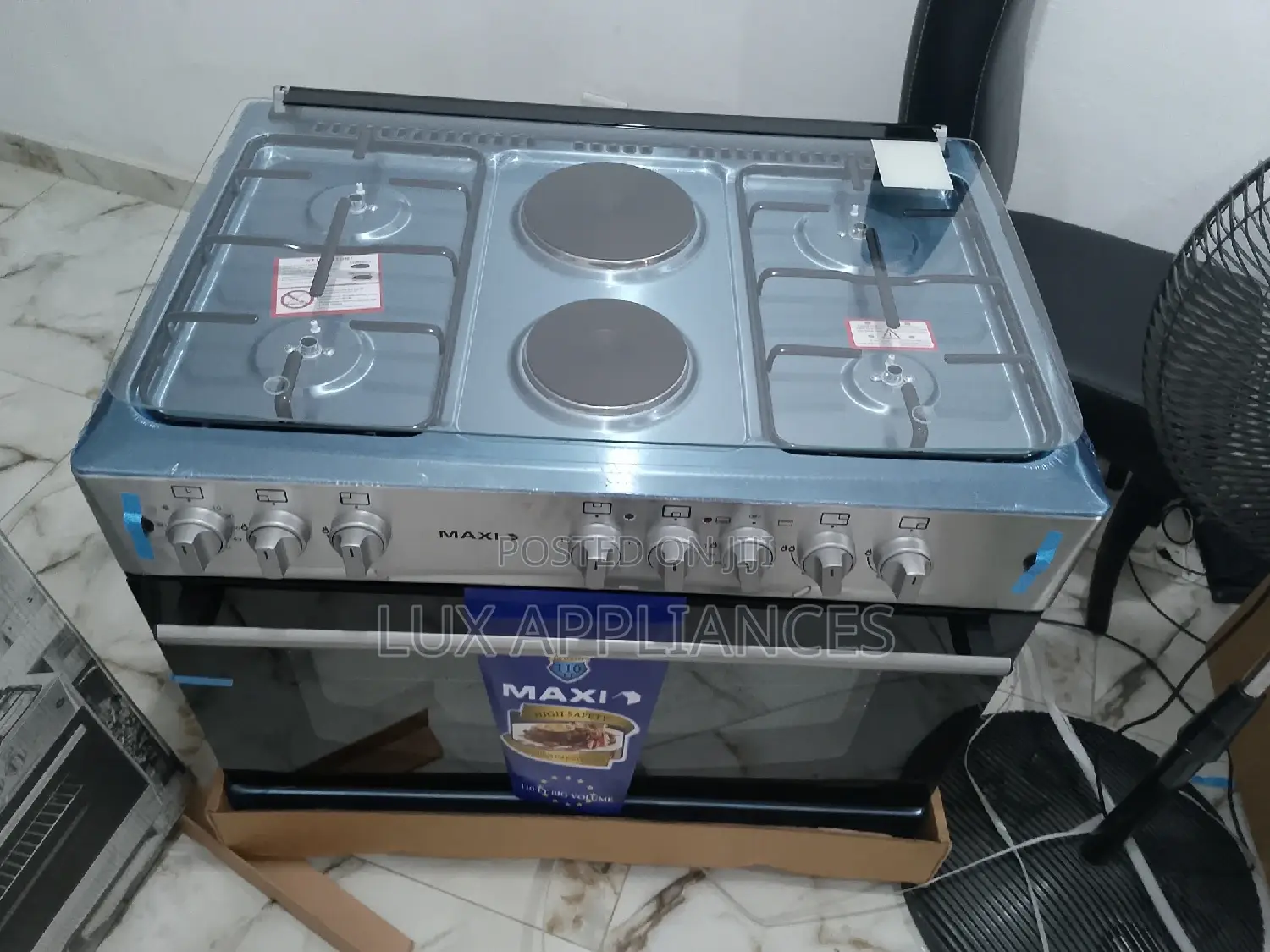 Double Italian Desighned Burner + Sparker
Inox