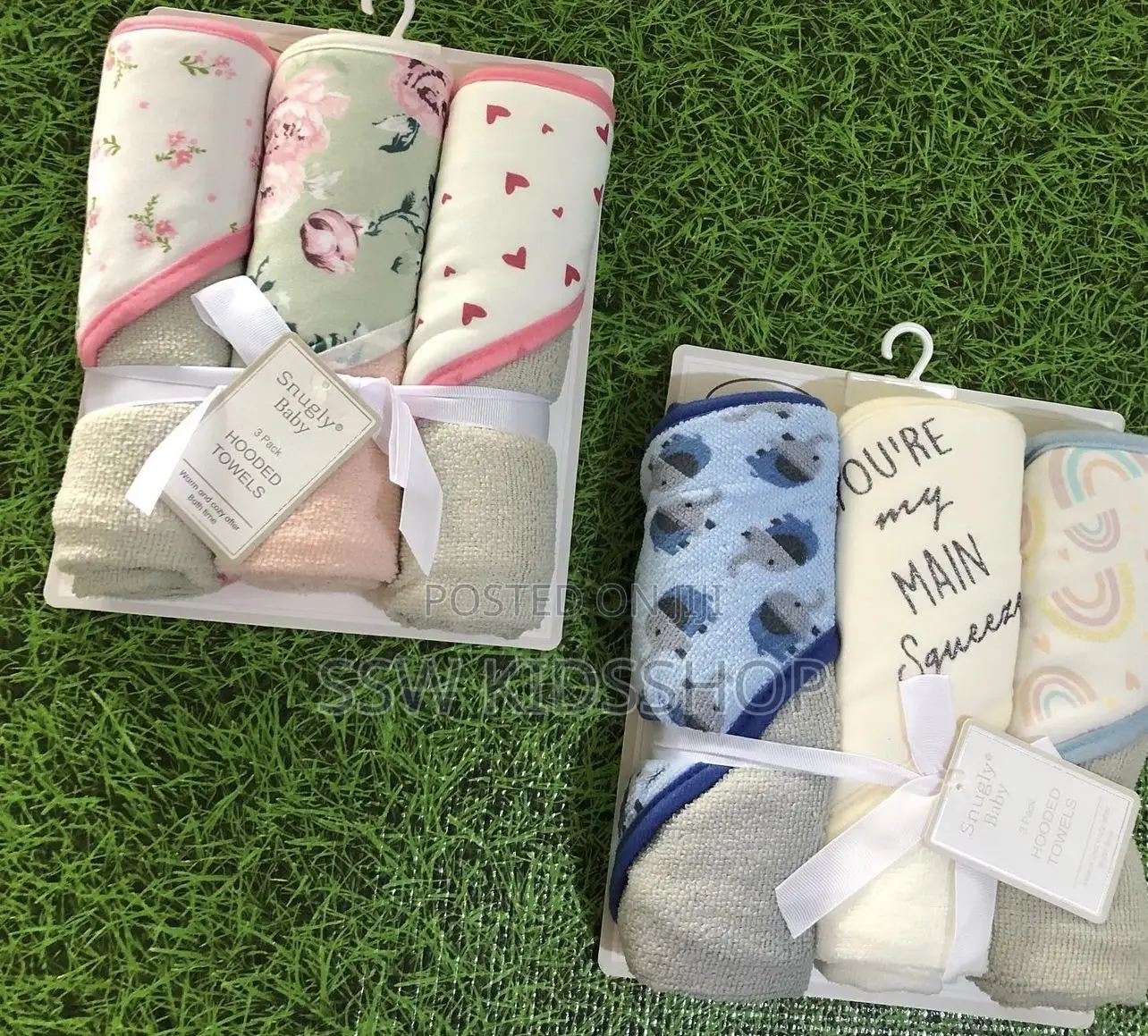 Snugly Baby 3in1 Hooded Towel