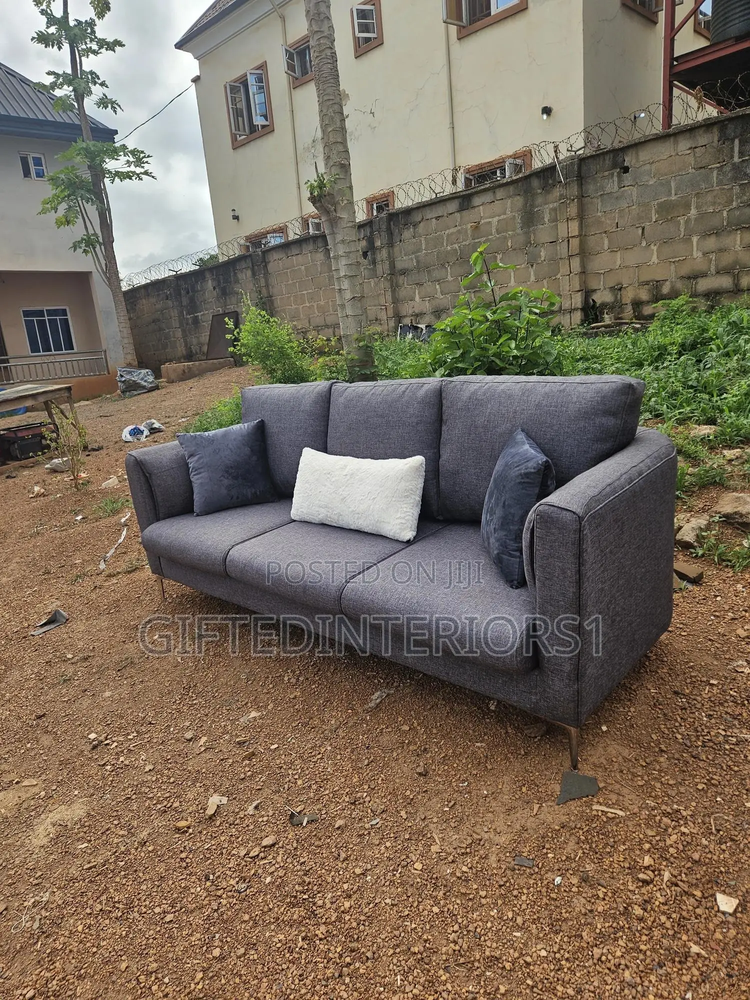 3 Seaters Fluffy Sofa