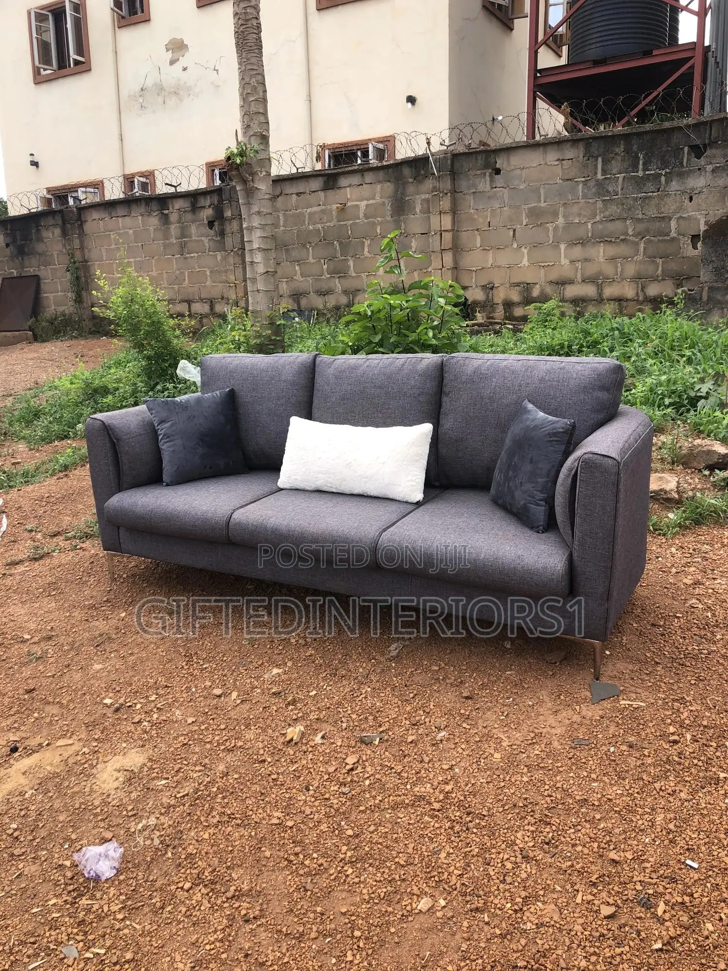 3 Seaters Fluffy Sofa