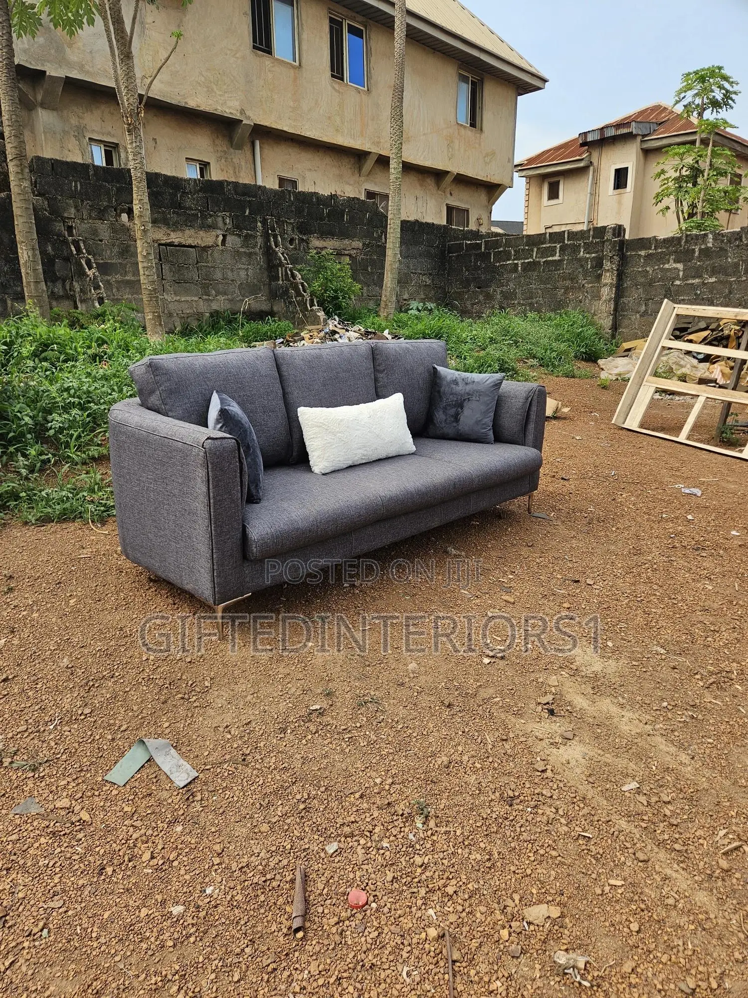 3 Seaters Fluffy Sofa