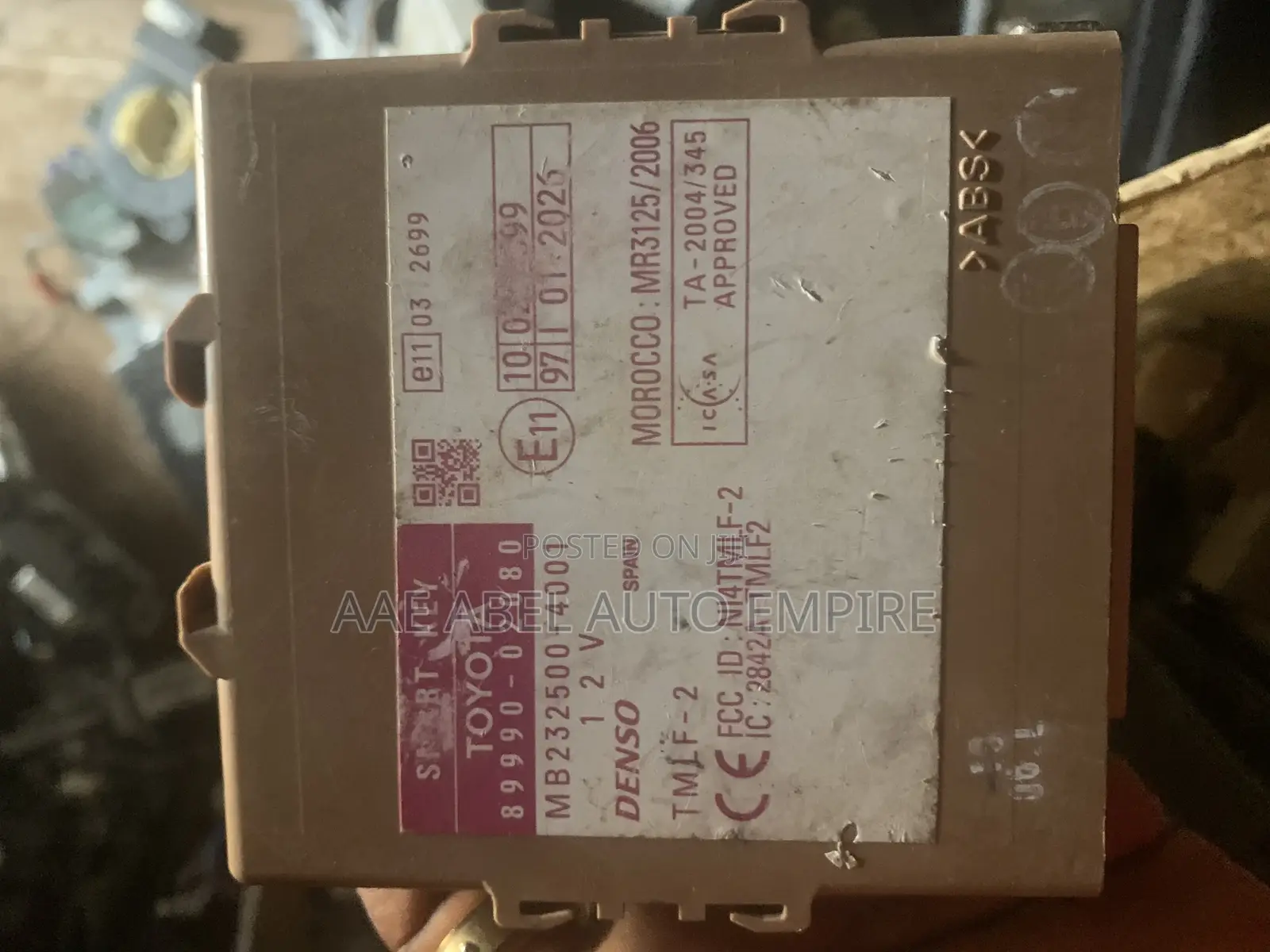 Smart Key/ Smart Box Corolla South Africa 2008-2012