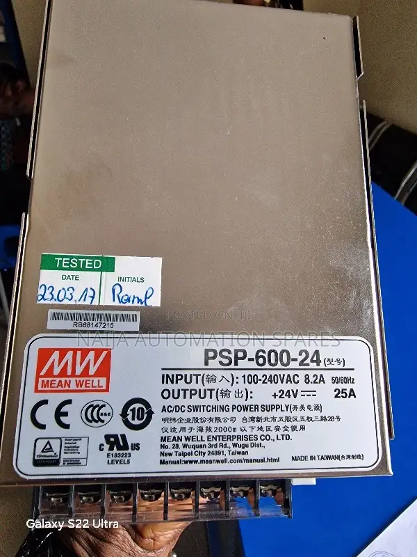 Mean Well | PSP-600-24 | Switching Power Supply 600w 24v 25a