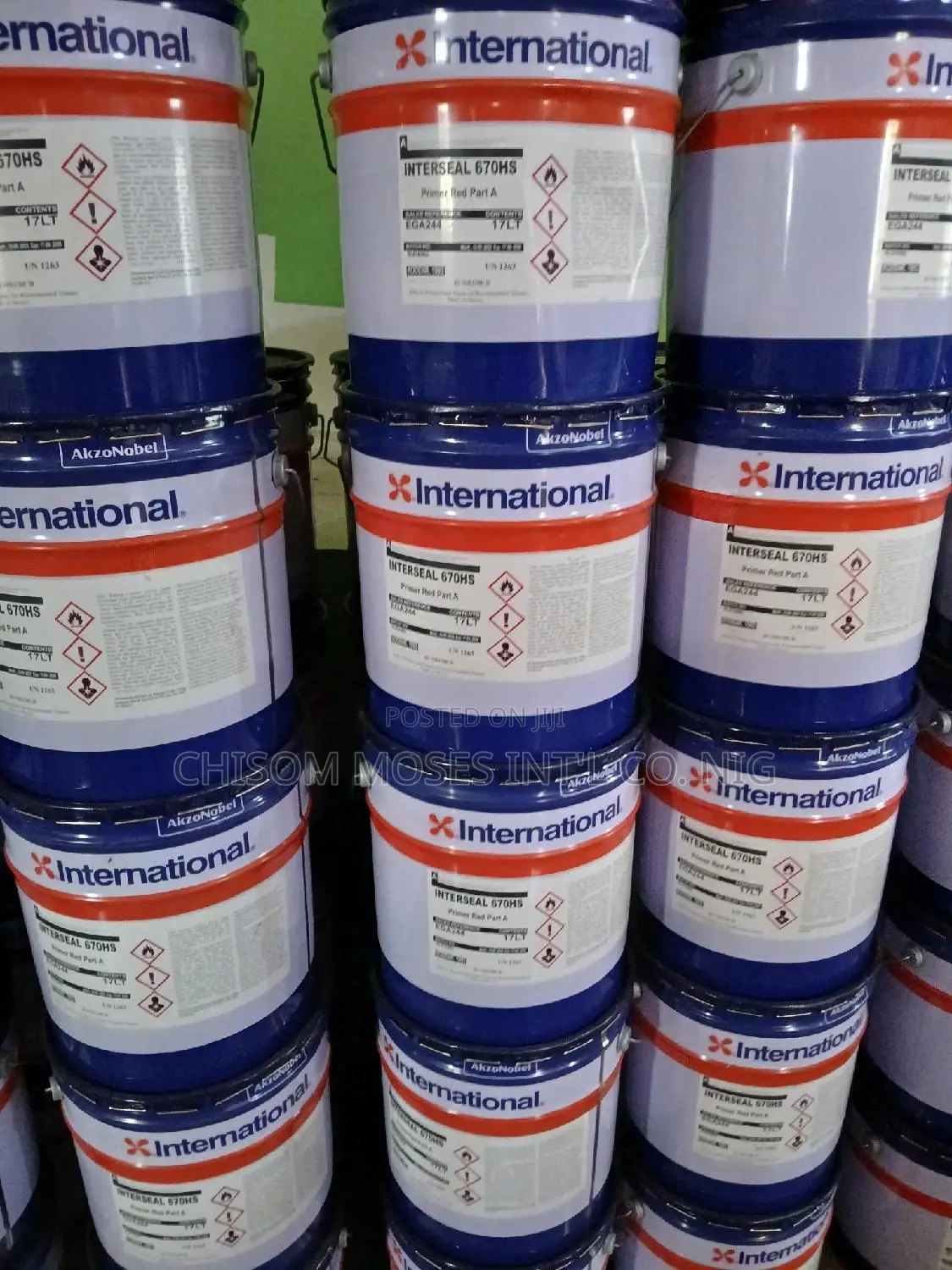 International Paint Interseal 670hs Primer Red