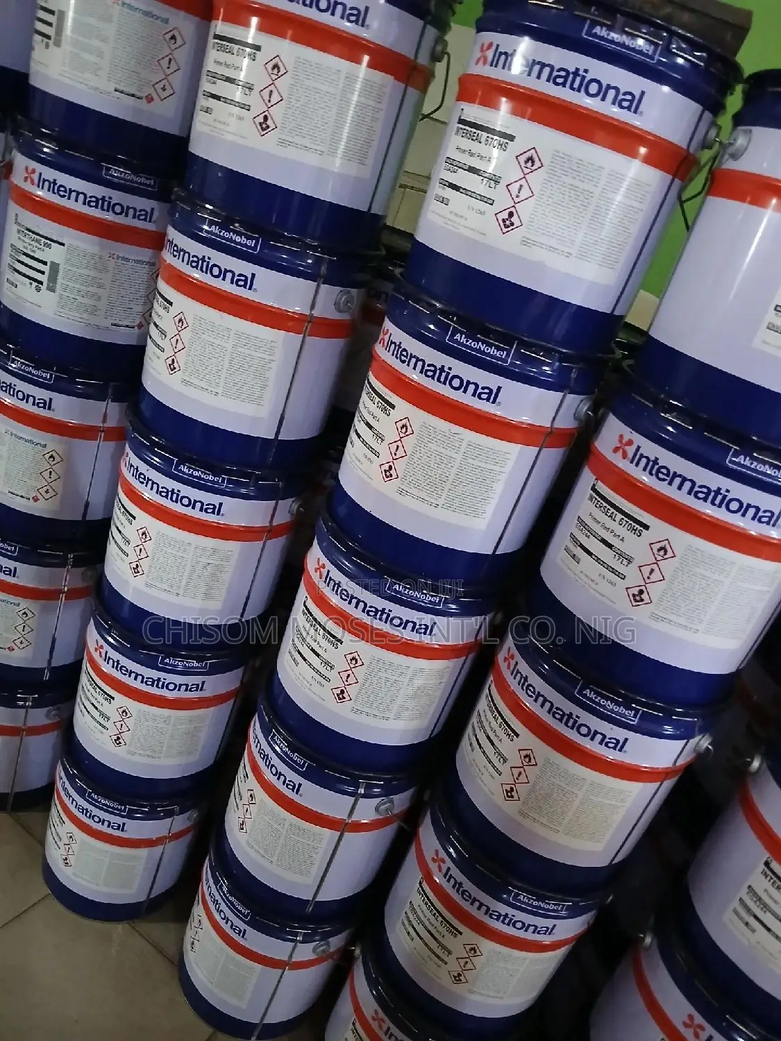 International Paint Interseal 670hs Primer Red
