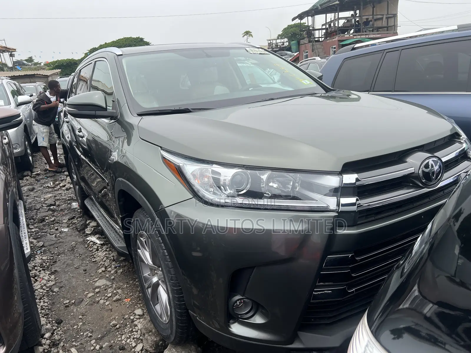 Toyota Highlander Limited 4dr SUV AWD (3.5L 6cyl 6A) 2015 Green