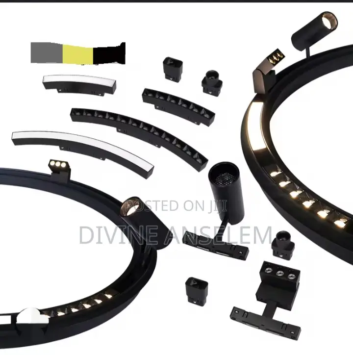 Round Magnetic Track Light
