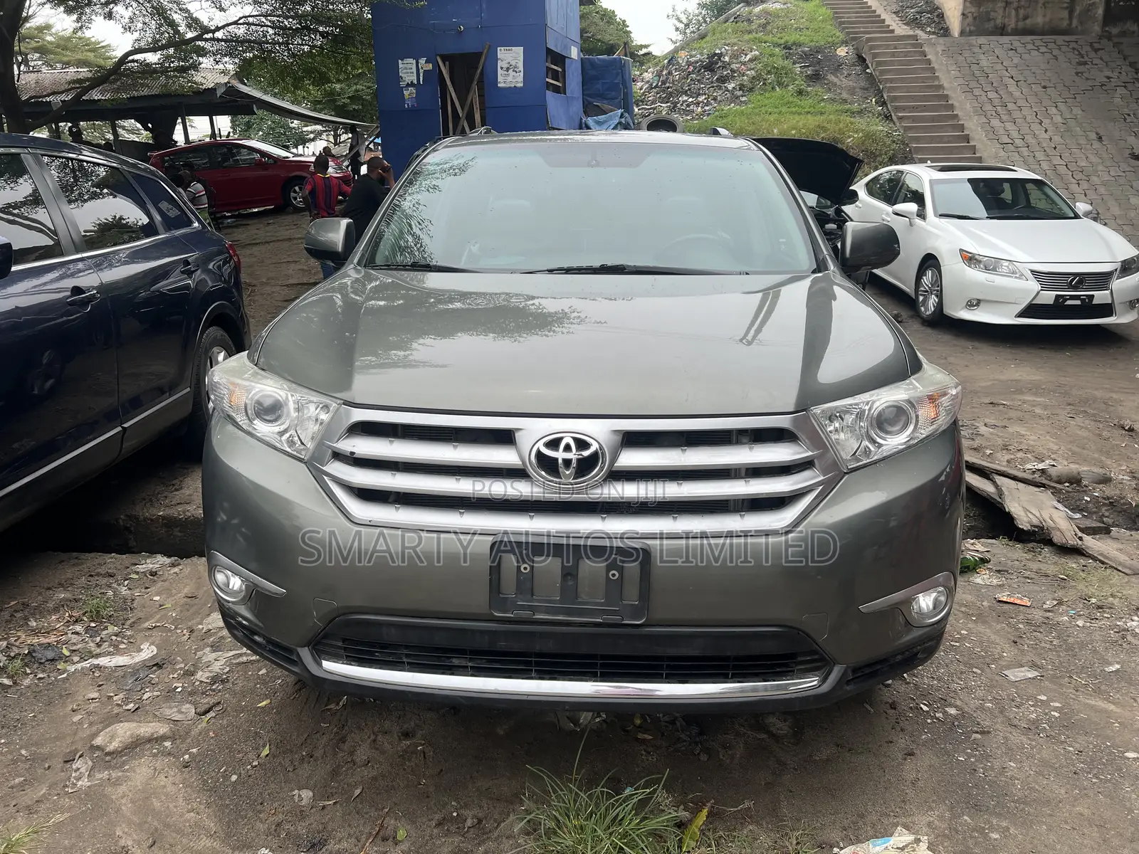 Toyota Highlander Limited 3.5l 4WD 2013 Green