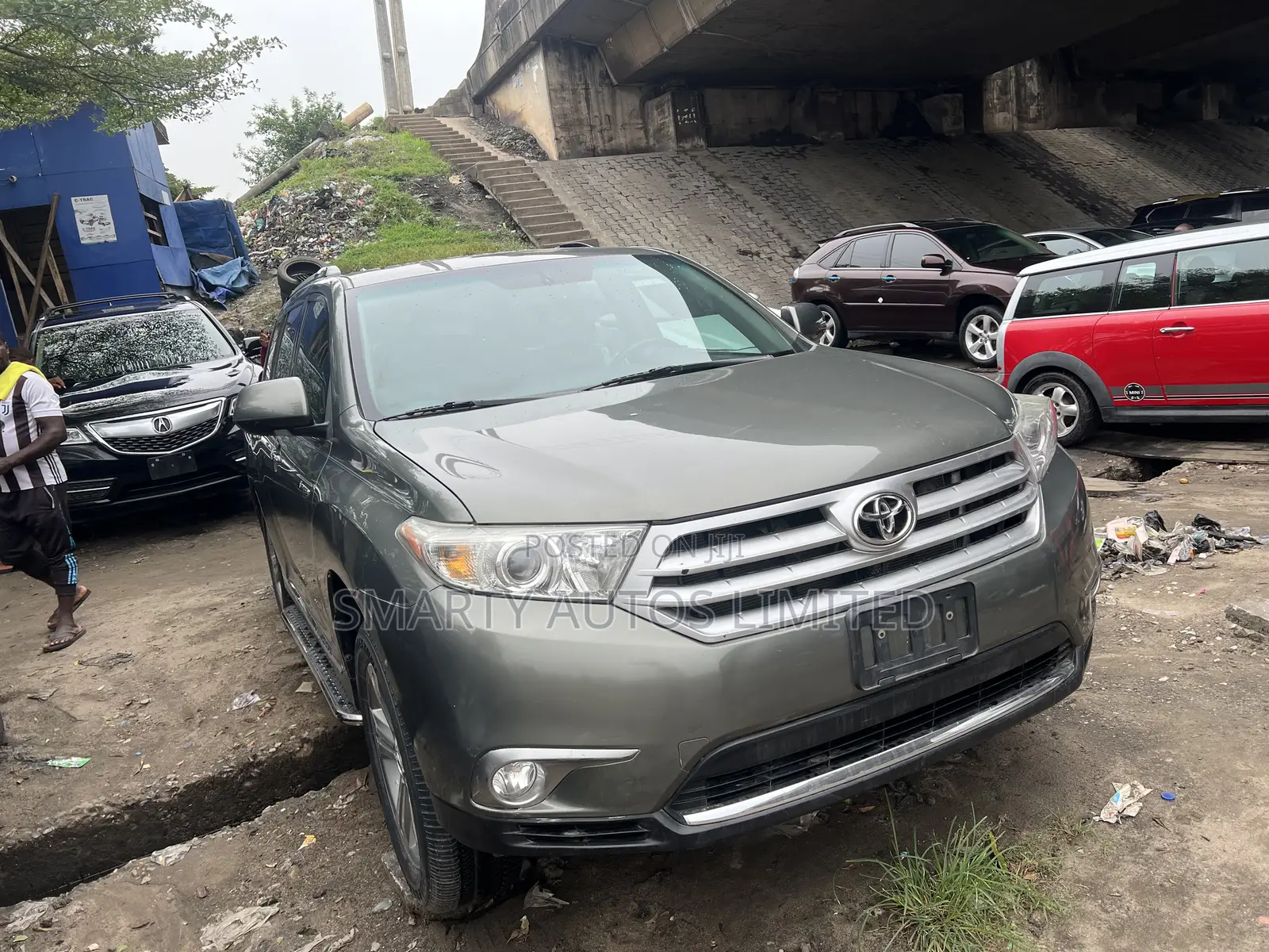 Toyota Highlander Limited 3.5l 4WD 2013 Green