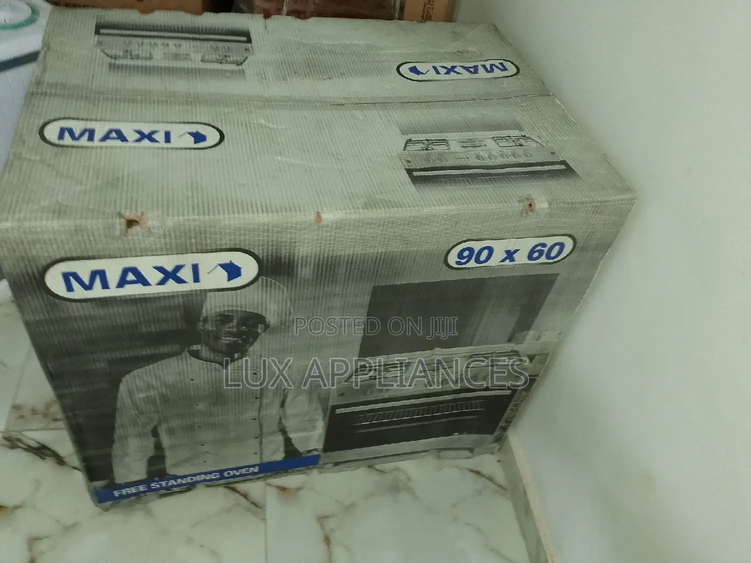 Maxi 60x90 Standing Gas Burner - 4 Gas Burners