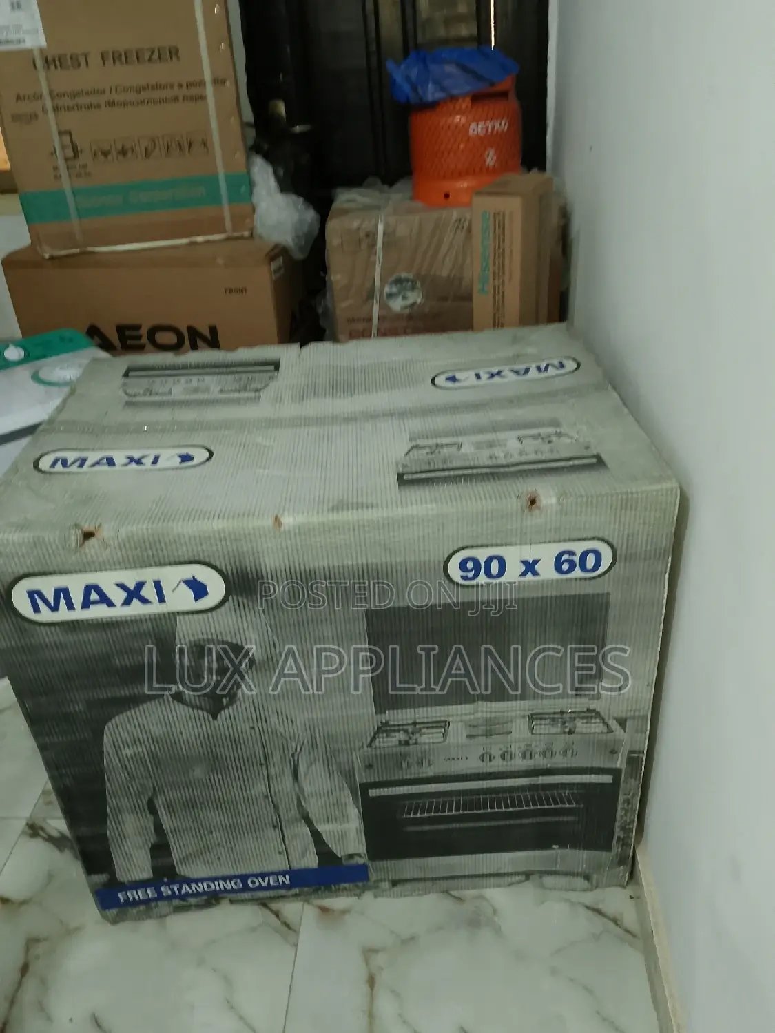 Maxi 4+2 Gas Burner Station With Oven Lamp