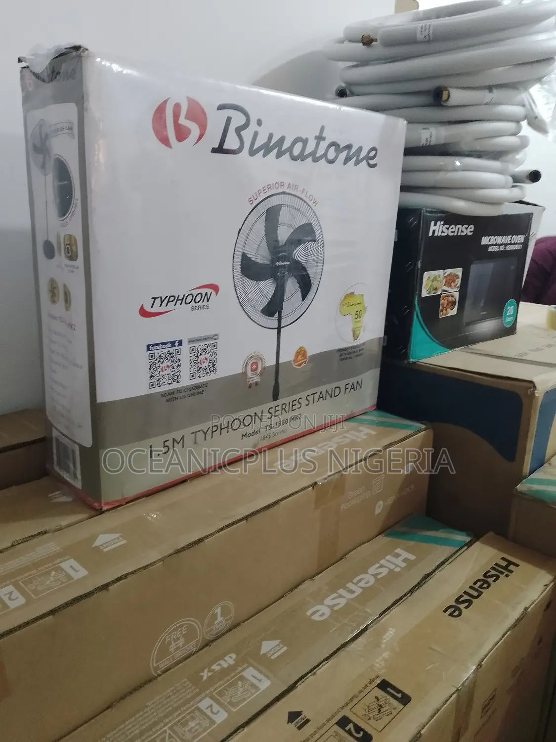 Brand New Binatone Non-Rechargeable Fan