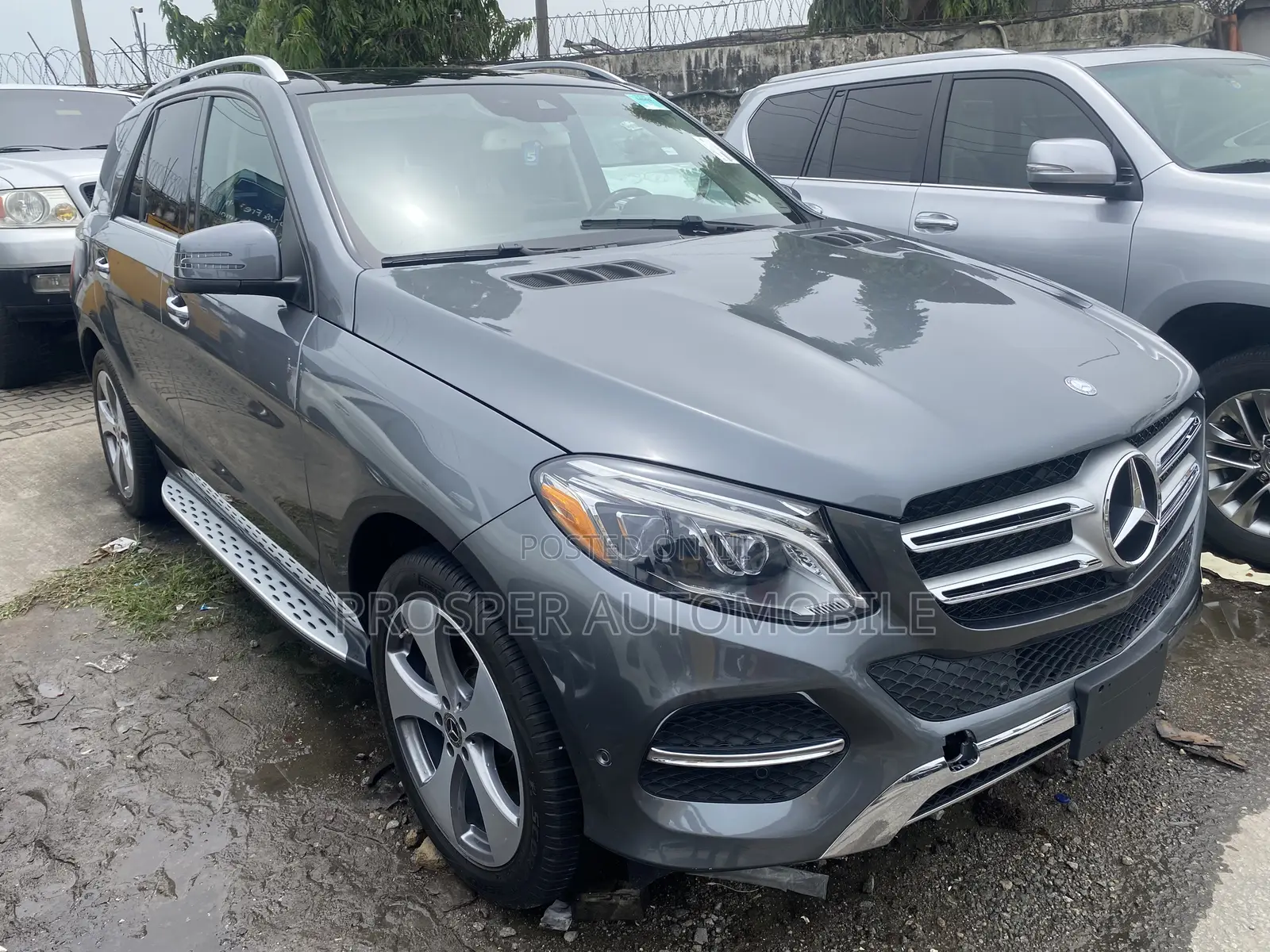 Mercedes-Benz GLE-Class GLE 350d 4MATIC 2017 Gray
