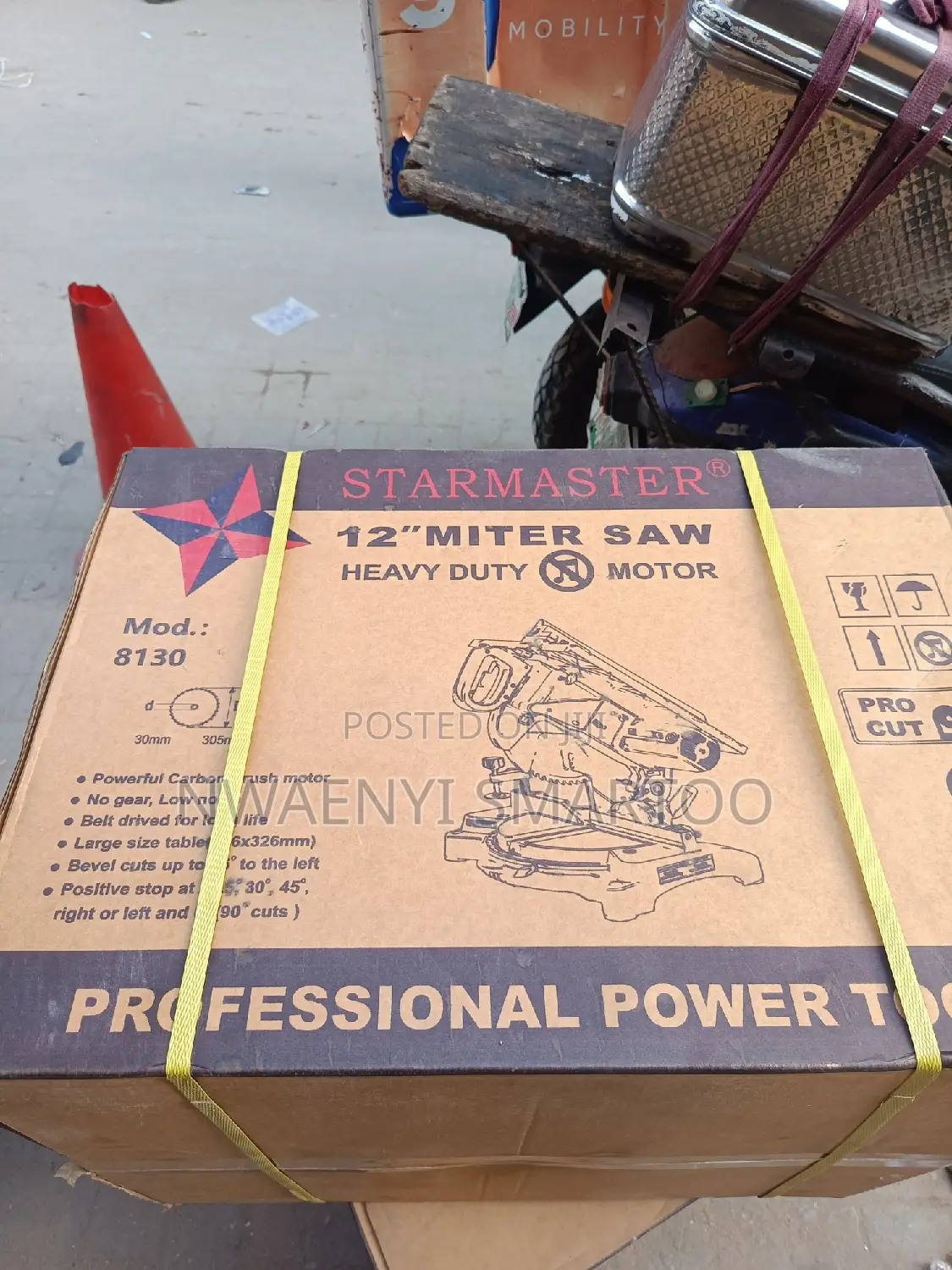 Starmaster Heavy Duty 12inches Compound Mitre Saw