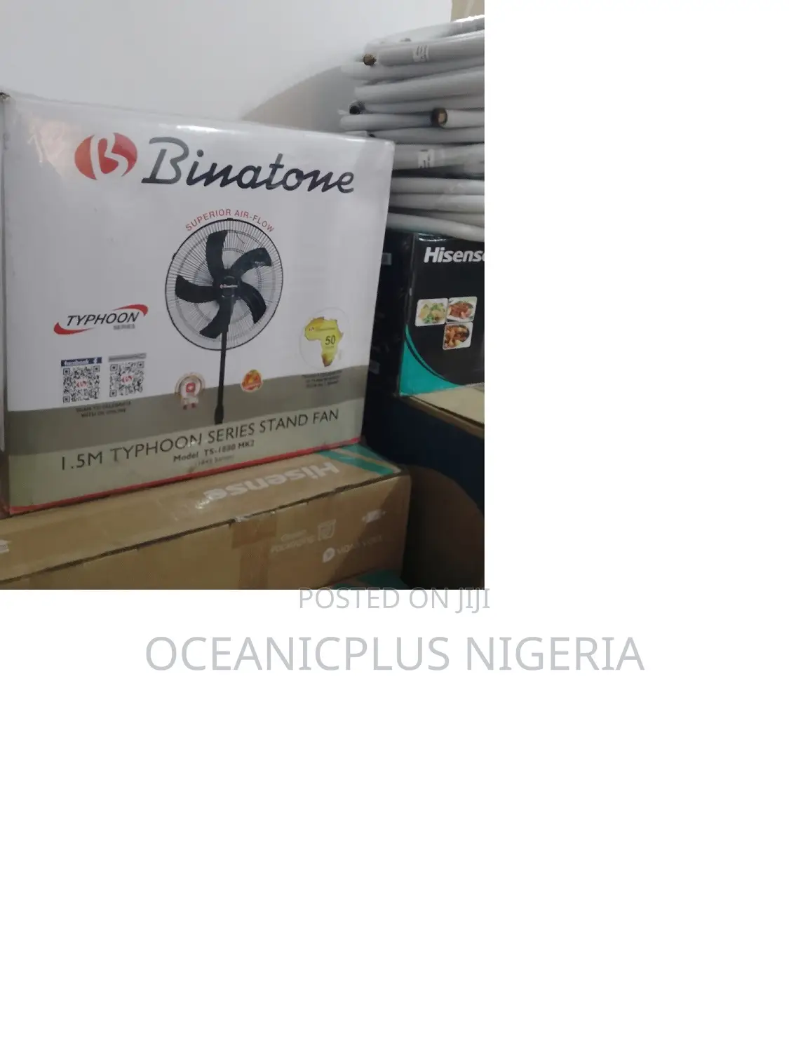 Top-Selling- Non-Rechargeable-Binatone -Standing -Fan