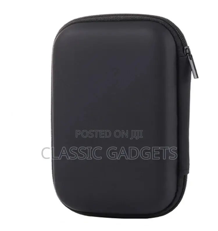 External Storage USB Hard Drive Disk HDD Carrying Case Black