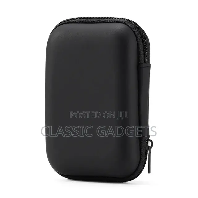 External Storage USB Hard Drive Disk HDD Carrying Case Black