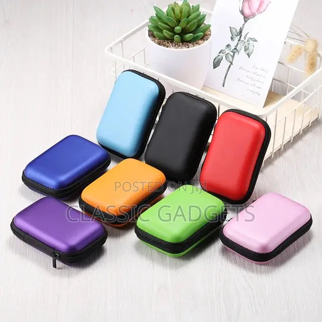 External Storage USB Hard Drive Disk HDD Carrying Case Black