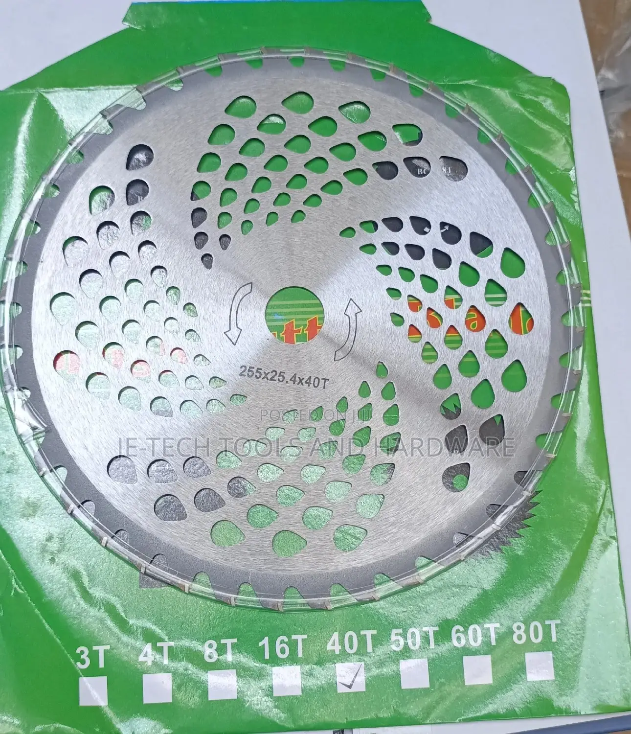 40T Carbide Brush Cutter Blade.