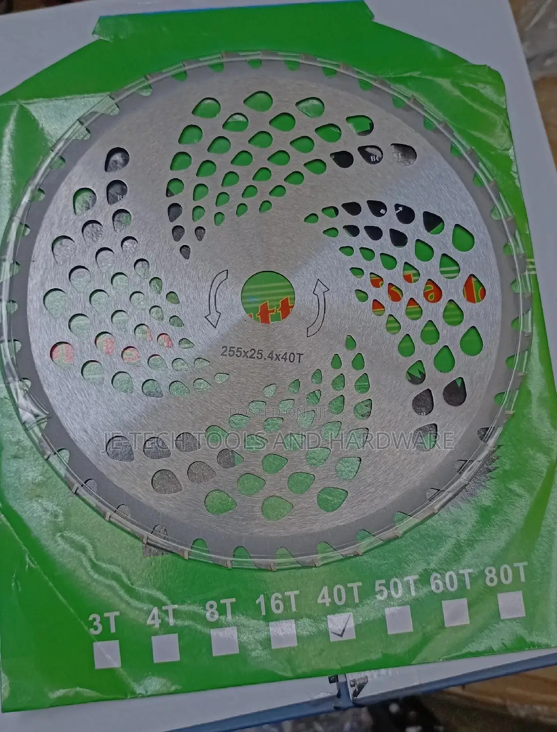 40T Carbide Brush Cutter Blade.