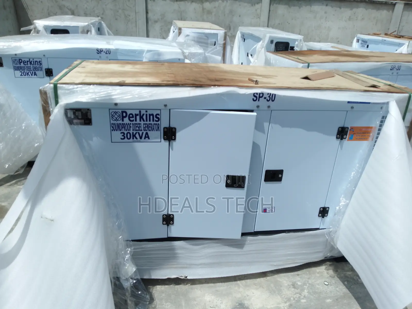 Perkins 30kva Soundproof Industrial Diesel Generator