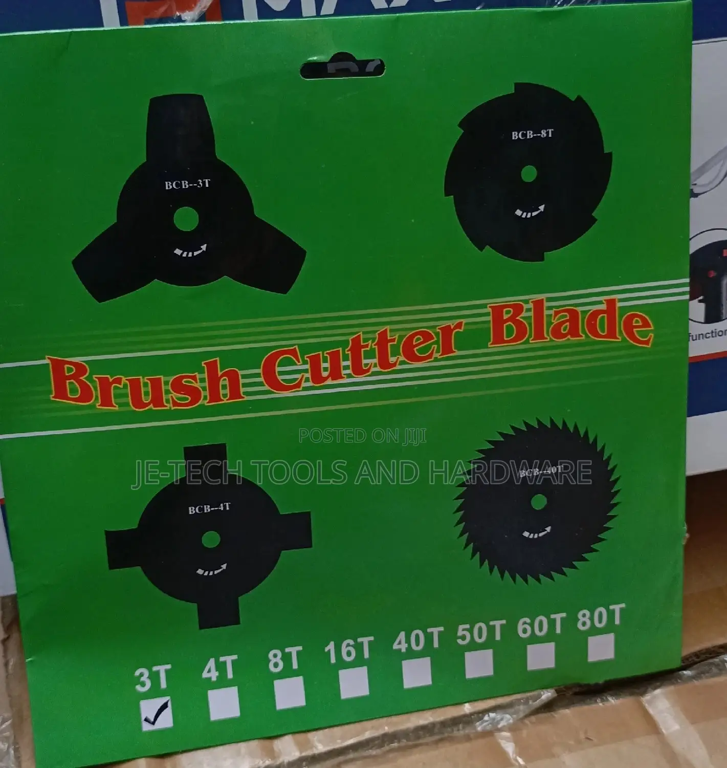 3T Brush Cutter Black Blade
