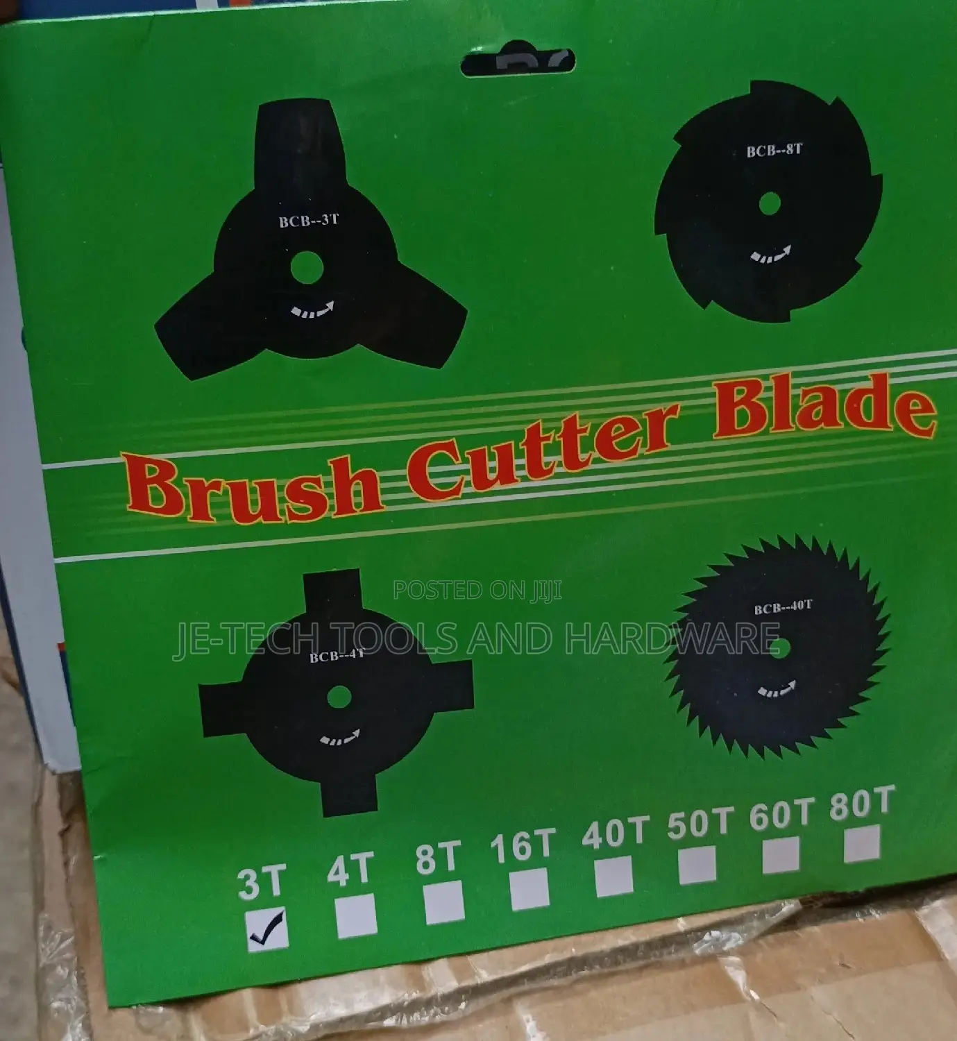 3T Brush Cutter Black Blade