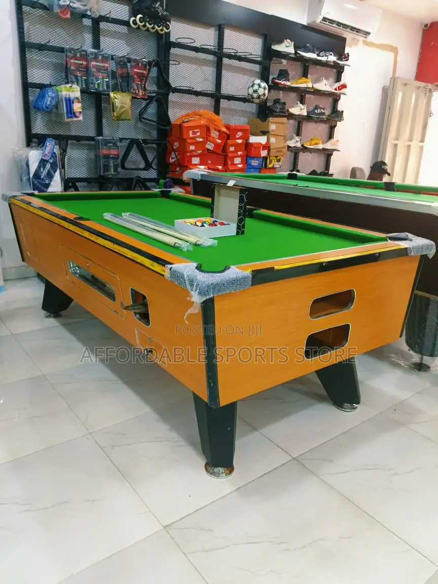 7ft New Standard Nigerian Made Coin Snooker Board