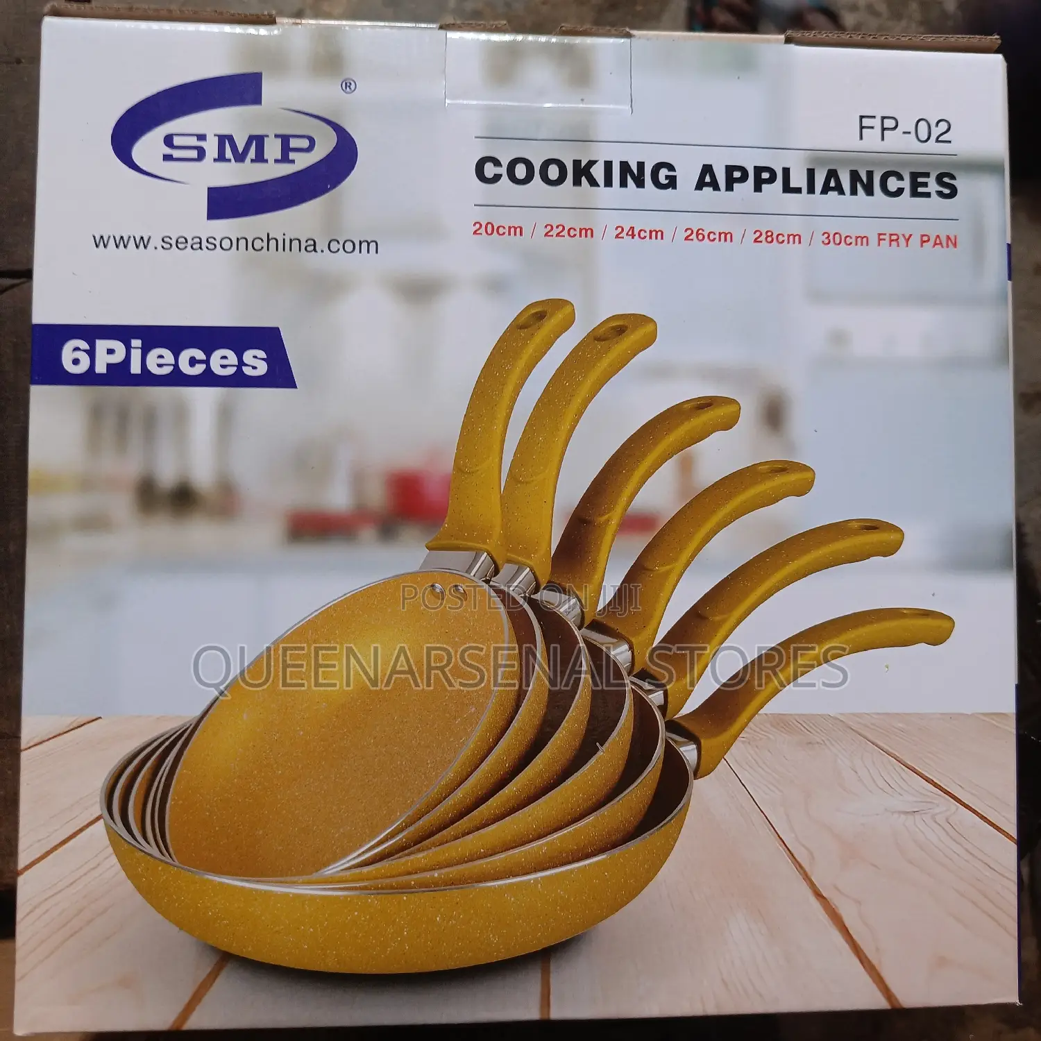 6pcs Non Stick Frypan Set