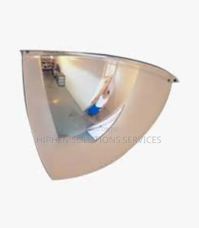 Diameter 90 Degrees Acrylic Quarter Dome Mirror
