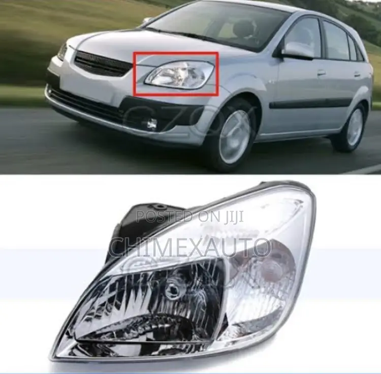 Headlight Kia Rio 2008-2010 Replacement