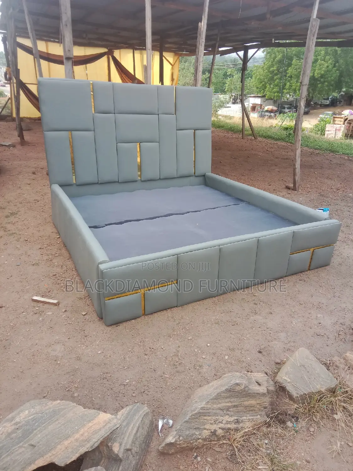 King Size Bed Frame by Blackdiamondfurniture