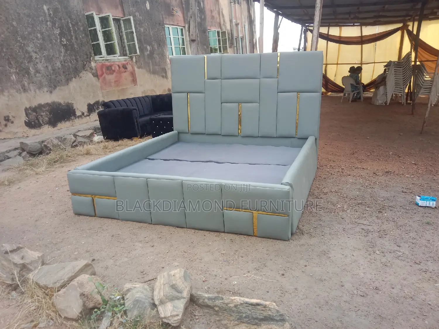 King Size Bed Frame by Blackdiamondfurniture