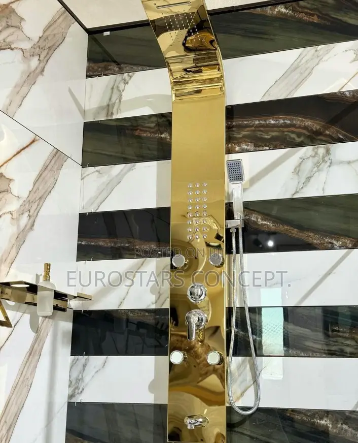 Gold Shower Panel