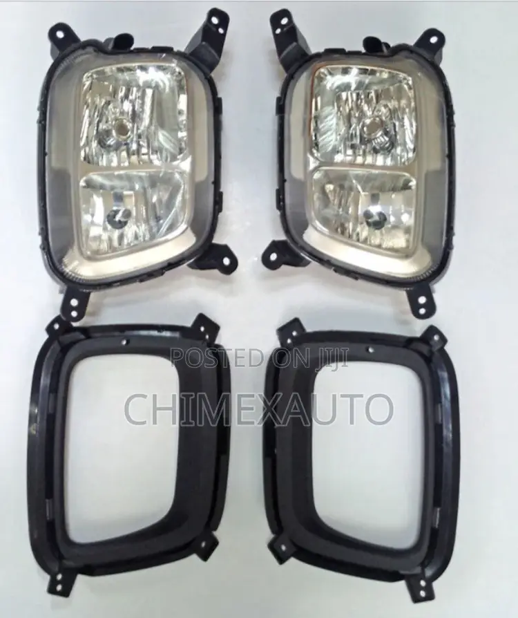 2013 2014 KIA SORENTO Genuine Fog Light Lamp +Cover 4pcs Set