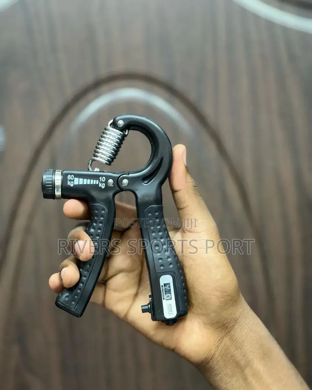 5-60kg Adjustable Hand Grip With Counter Handgrip Fingers Strengthener