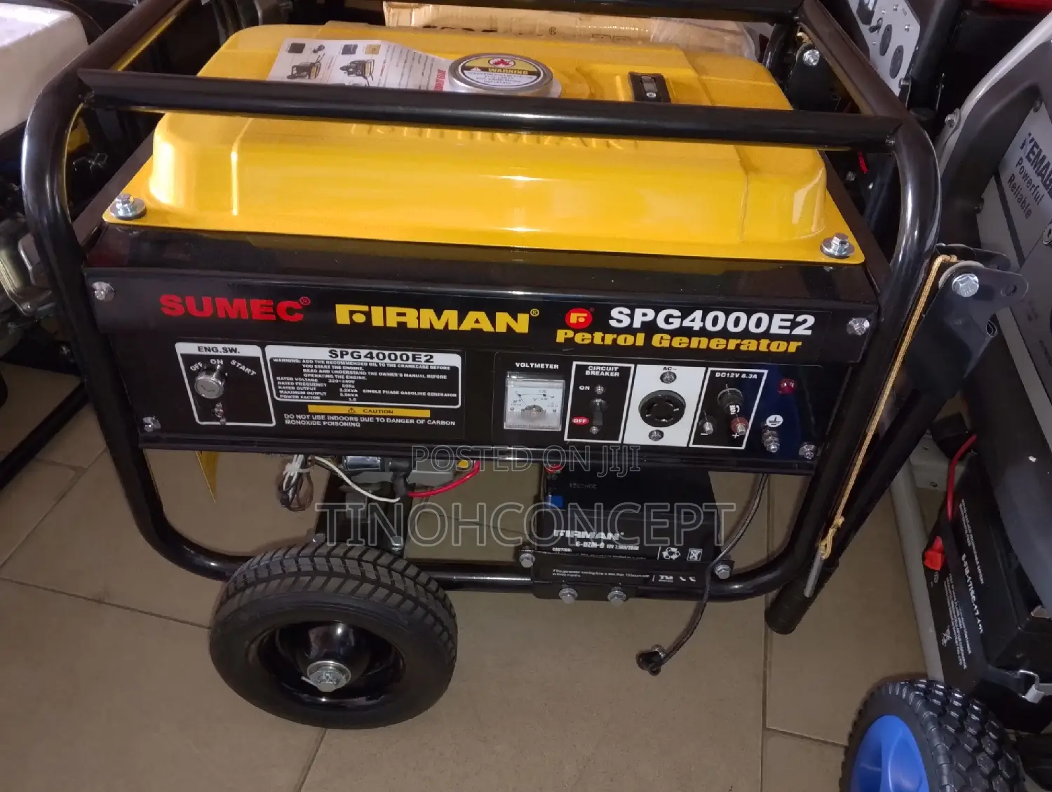 Sumec Firman Spg4000e2 3.5 Kva 100% Copper Coil