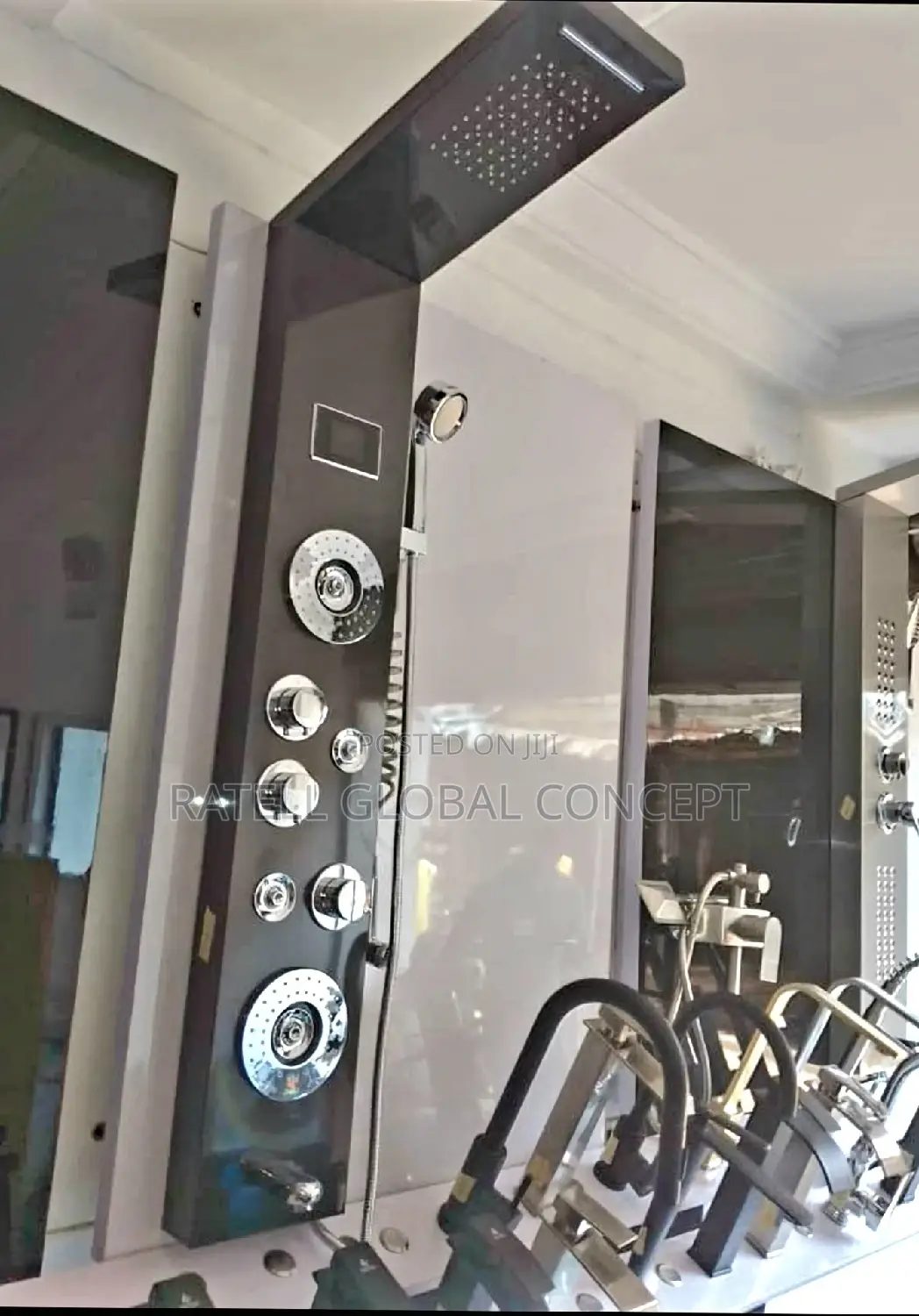 Panel Shower (Hydromassage, Digital Displays Thermostat)