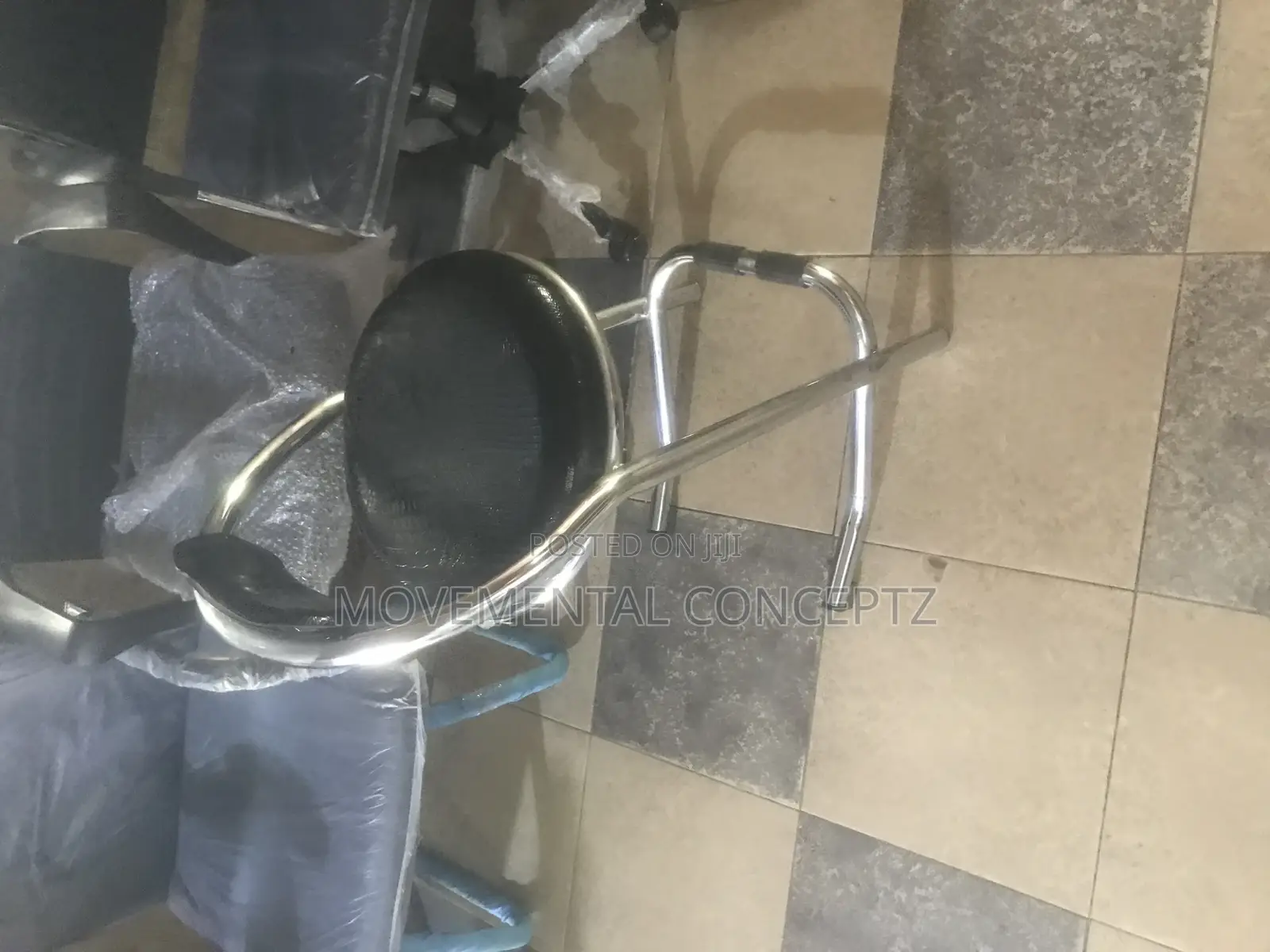 Black Bar Stool