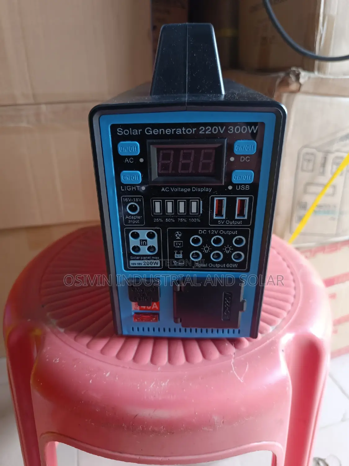 SPL Solar System 300w With Space For Extra Battery