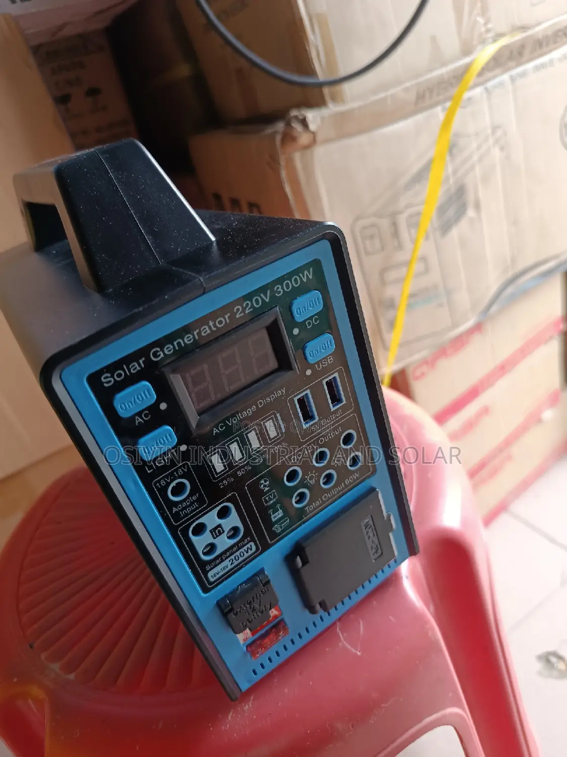 SPL Solar System 300w With Space For Extra Battery