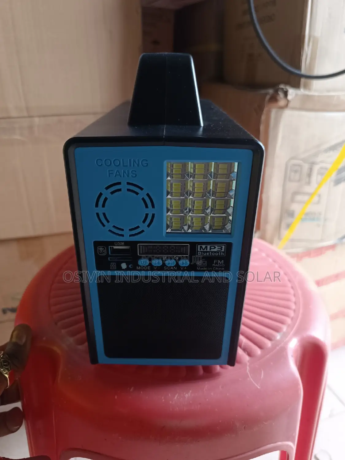 SPL Solar System 300w With Space For Extra Battery