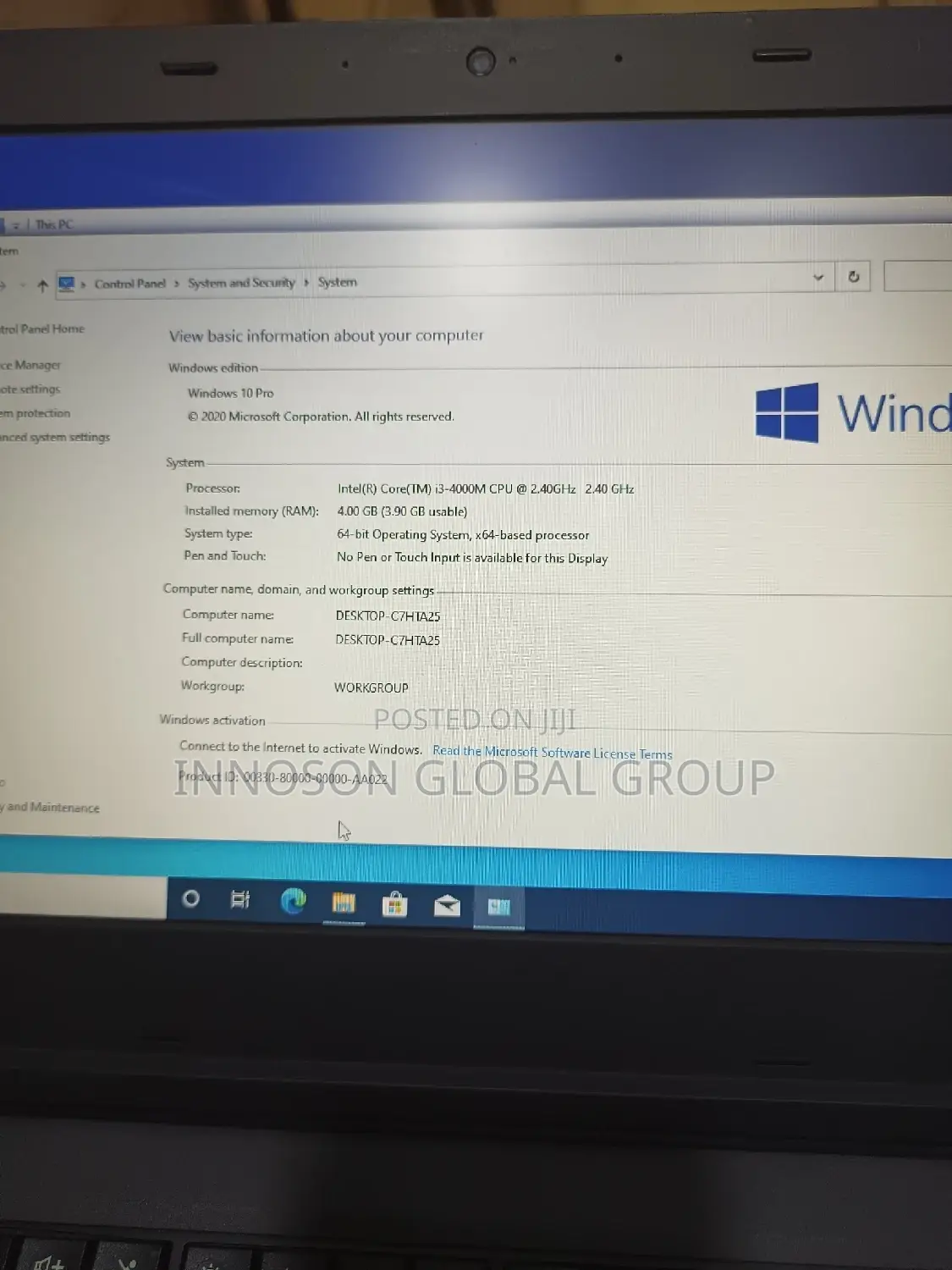 Laptop Lenovo ThinkPad L440 8GB Intel Core I3 HDD 500GB